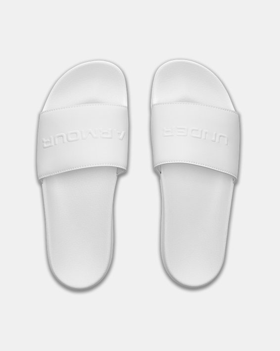 中性UA Core Remix II拖鞋, White, pdpMainDesktop image number 2